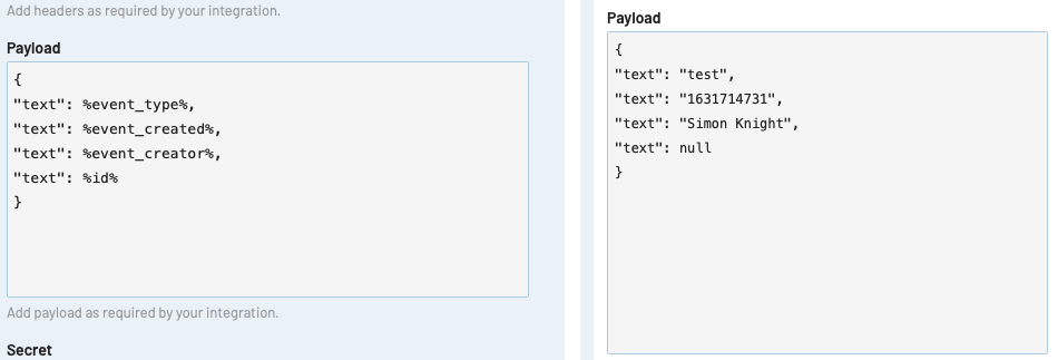 payload