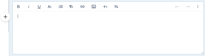 New toolbar